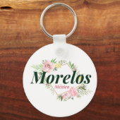 Morelos Mexico Travel Destination Bridesmaid Sleutelhanger (Voorkant)
