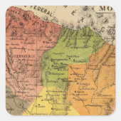 Morelos, Mexico Vierkante Sticker (Voorkant)