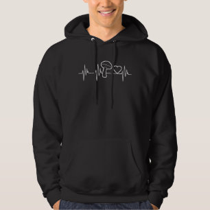 Morels Hartslag Paddenstoel Hunting Mycologie Grap Hoodie