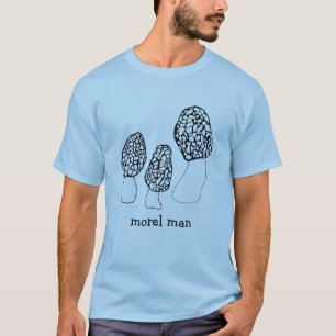 Morels Mushrooms Fun Fungi DOCUSTOMIZE IT Morel Ma T-shirt