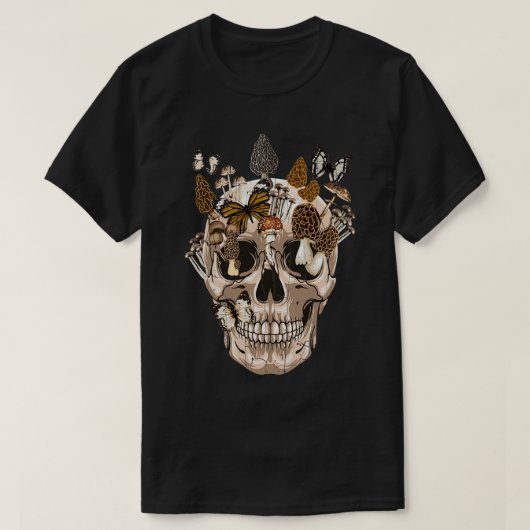 Morels paddenstoel Paddenstoel T-shirt (Design voorkant)