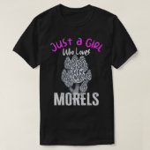 Morels paddenstoel Picker paddenstoel boer paddens T-shirt (Design voorkant)