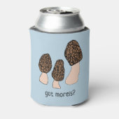 Morels paddenstoelen Fun Fungi DOEN IT-MORELS AAN Blikjeskoeler (Blikje Achterkant)