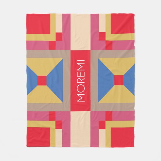 Moremi Fleece Blanket (Voorkant)