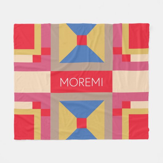 Moremi Fleece Blanket Deken (Voorkant (Horizontaal))
