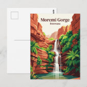 Moremi-kloof Botswana Briefkaart (Voorkant / Achterkant)