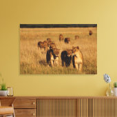 Moremi Wildlife Reserve, Botswana Canvas Afdruk (Insitu (Woonkamer))