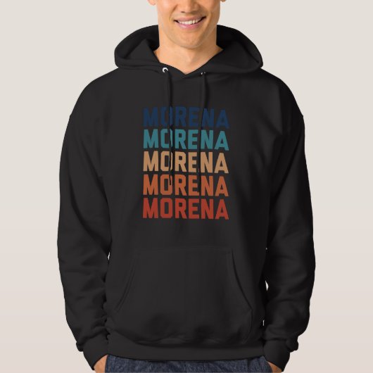 Morena Hispanic Latina Hoodie (Voorkant)