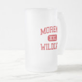 Morenci - Wildcats - High School - Morenci Arizona Matglas Bierpul (Voorkant rechts)