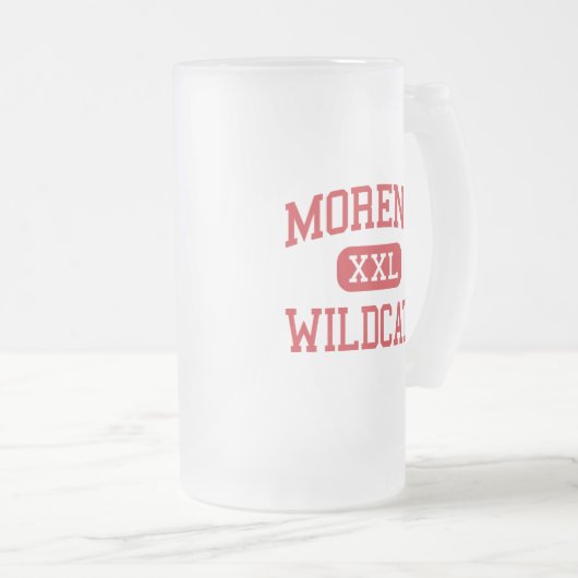 Morenci - Wildcats - High School - Morenci Arizona Matglas Bierpul (Voorkant rechts)