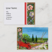 MORENDE GLORIES, GARDEN CART, HUISHOLD, GARDENING VISITEKAARTJE (Voorkant / Achterkant)