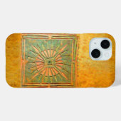 MORENDE STAR, geel, bruin, groen Case-Mate iPhone Case (Achterkant (horizontaal))