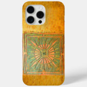 MORENDE STAR, geel, bruin, wit Case-Mate iPhone Case (Achterkant)