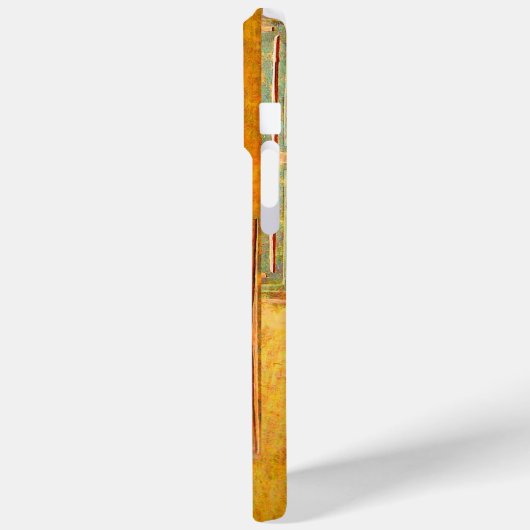 MORENDE STAR, geel, bruin, wit Case-Mate iPhone Case (Achterkant / Links)