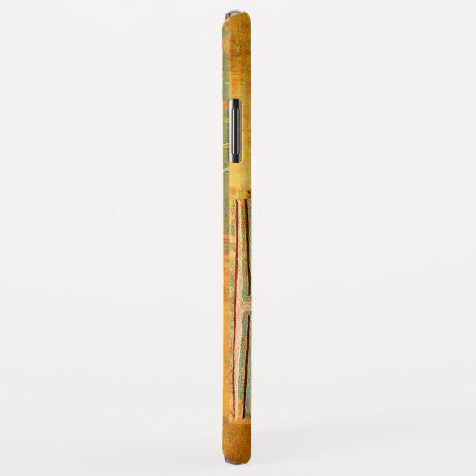 MORENDE STAR, geel, bruin, wit monogram Case-Mate iPhone Case (Achterkant/rechts)