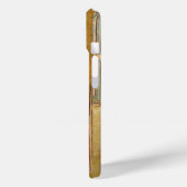 MORENDE STAR, geel, bruin, zwart monogram Case-Mate iPhone Case (Achterkant / Links)