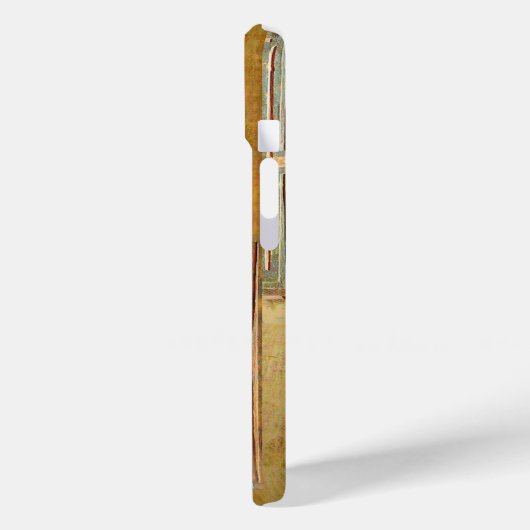 MORENDE STAR, geel, bruin, zwart monogram Case-Mate iPhone Case (Achterkant / Links)