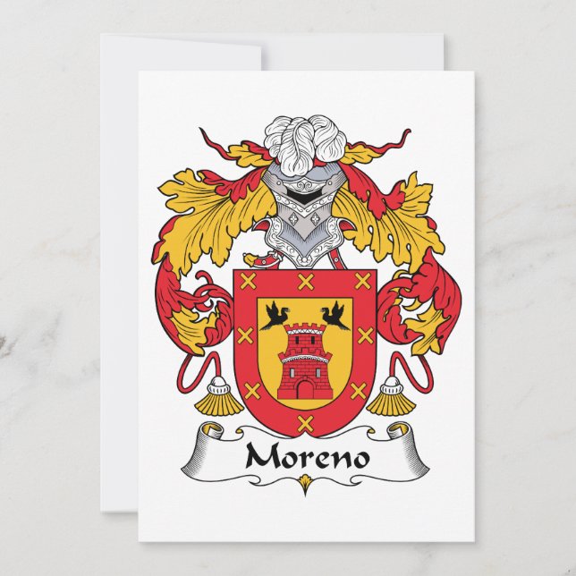 Moreno Family Crest (Voorkant)