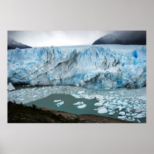 Moreno Glacier en Lake Argentino Poster