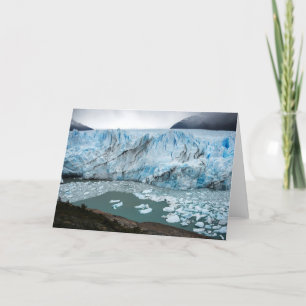 Moreno Glacier en Meer Argentino Kaart