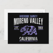 Moreno Valley Briefkaart (Voorkant / Achterkant)