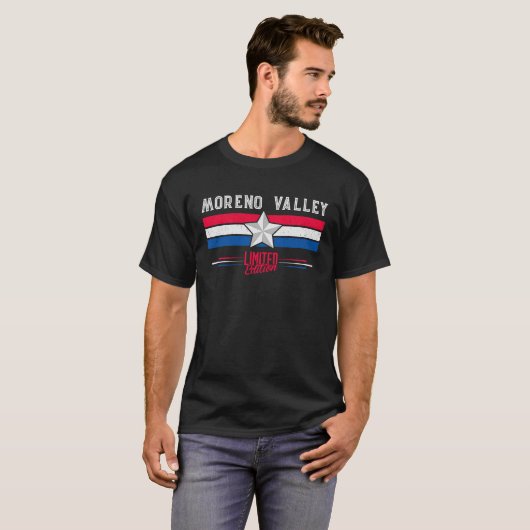 Moreno Valley Retro  Gift Women Mannen Kind T-shirt (Voorkant volledig)
