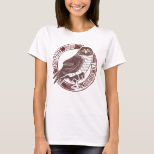 Morepork Ruru NZ Aotearoa Bird T-shirt