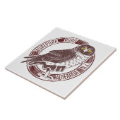 Morepork Ruru NZ Bird Tegeltje (Zijkant)