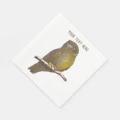 Morepork RURU NZ vogel Servet (Hoek)