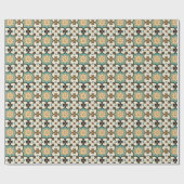 Moresque Pattern Cadeaupapier (Vlak)