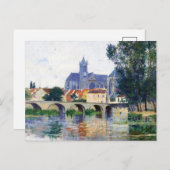 Moret-Sur-Loing | William Lamb Picknell Briefkaart (Voorkant / Achterkant)