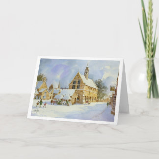 Moreton in Moeras in sneeuw Kaart