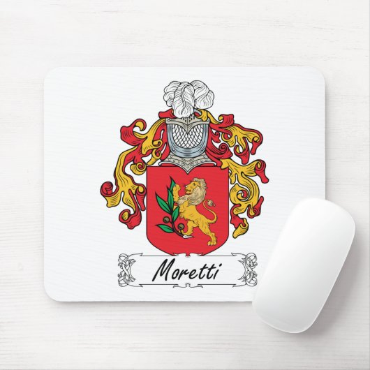 Moretti Family Crest Muismat (Met muis)