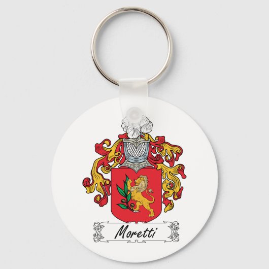 Moretti Family Crest Sleutelhanger (Voorkant)