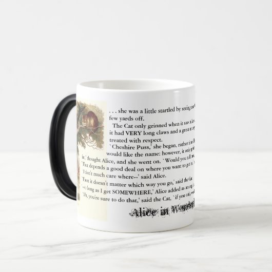 MORFEN: Cheshire Cat Magische Mok (Voorkant links)