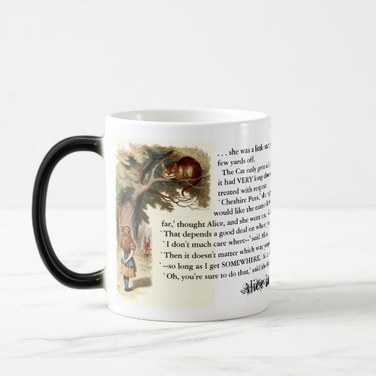MORFEN: Cheshire Cat Magische Mok (Links)