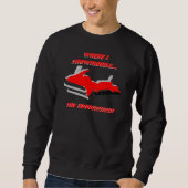 MORFEN MICHIGAN IN SNOWMOBIEL ~ SHIRT! TRUI (Voorkant)
