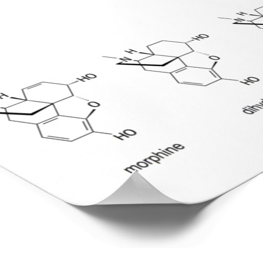 Morfine Chart Poster (Hoek)