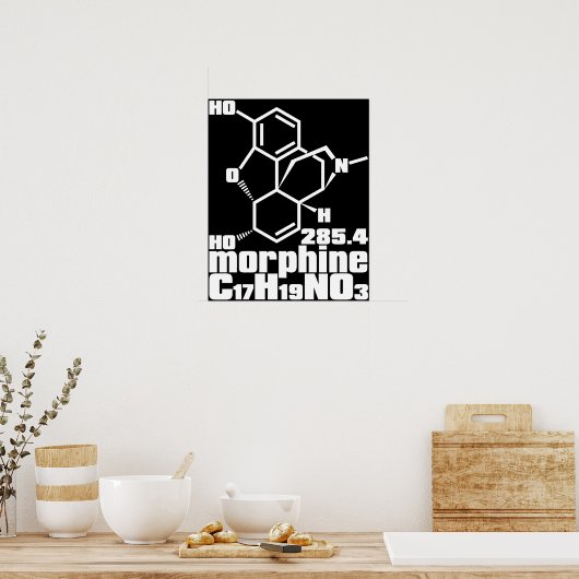 morfine poster (Keuken)