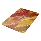 Morfinus Asymmetrisch abstract 1 van 12 rood Badmat (Gekanteld)