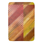 Morfinus Asymmetrisch abstract 1 van 12 rood Badmat (Voorkant Verticaal)