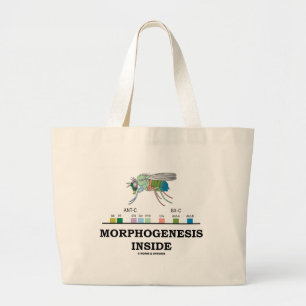 Morfogenesis Inside (Fruit Fly Drosophila Genes) Grote Tote Bag