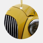 Morgan 5 Classic Car Keramisch Ornament (Voorkant)