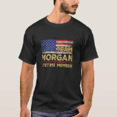 Morgan Achternaam Shirt Team Morgan Lifetime Membe (Voorkant)