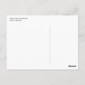 Morgan Aero Supersports Briefkaart (Achterkant)