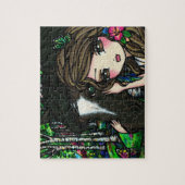 "Morgan and Cherish" Horse Puzzle Hannah Lynn Legpuzzel (Verticaal)