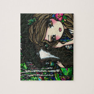 "Morgan and Cherish" Horse Puzzle Hannah Lynn Legpuzzel