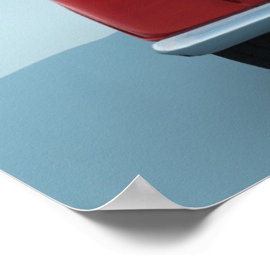 Morgan auto poster (Hoek)