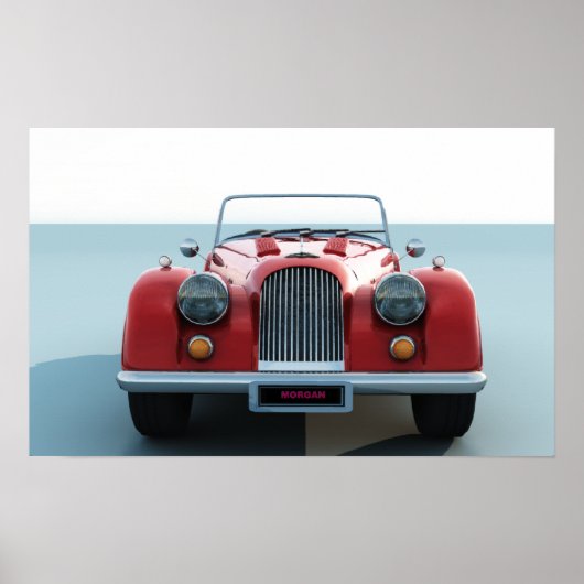 Morgan auto poster (Voorkant)