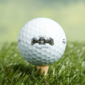Morgan Car Golf Ball met FazzWorks Logo Golfballen (Insitu Shirt)